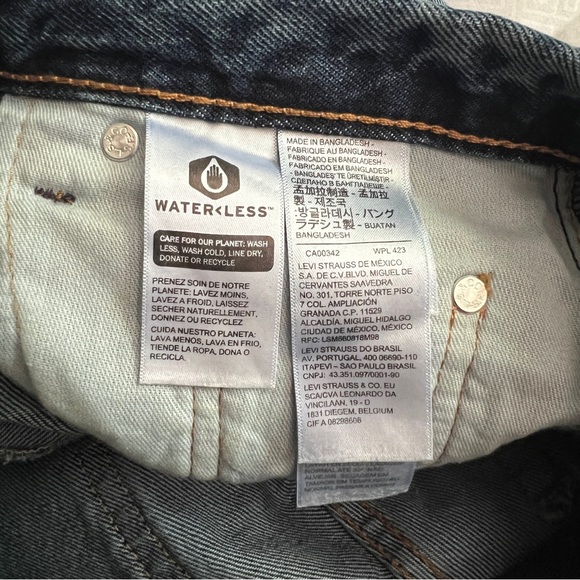 New LEVIS MENS JEANS 30x30 - Picture 4 of 4